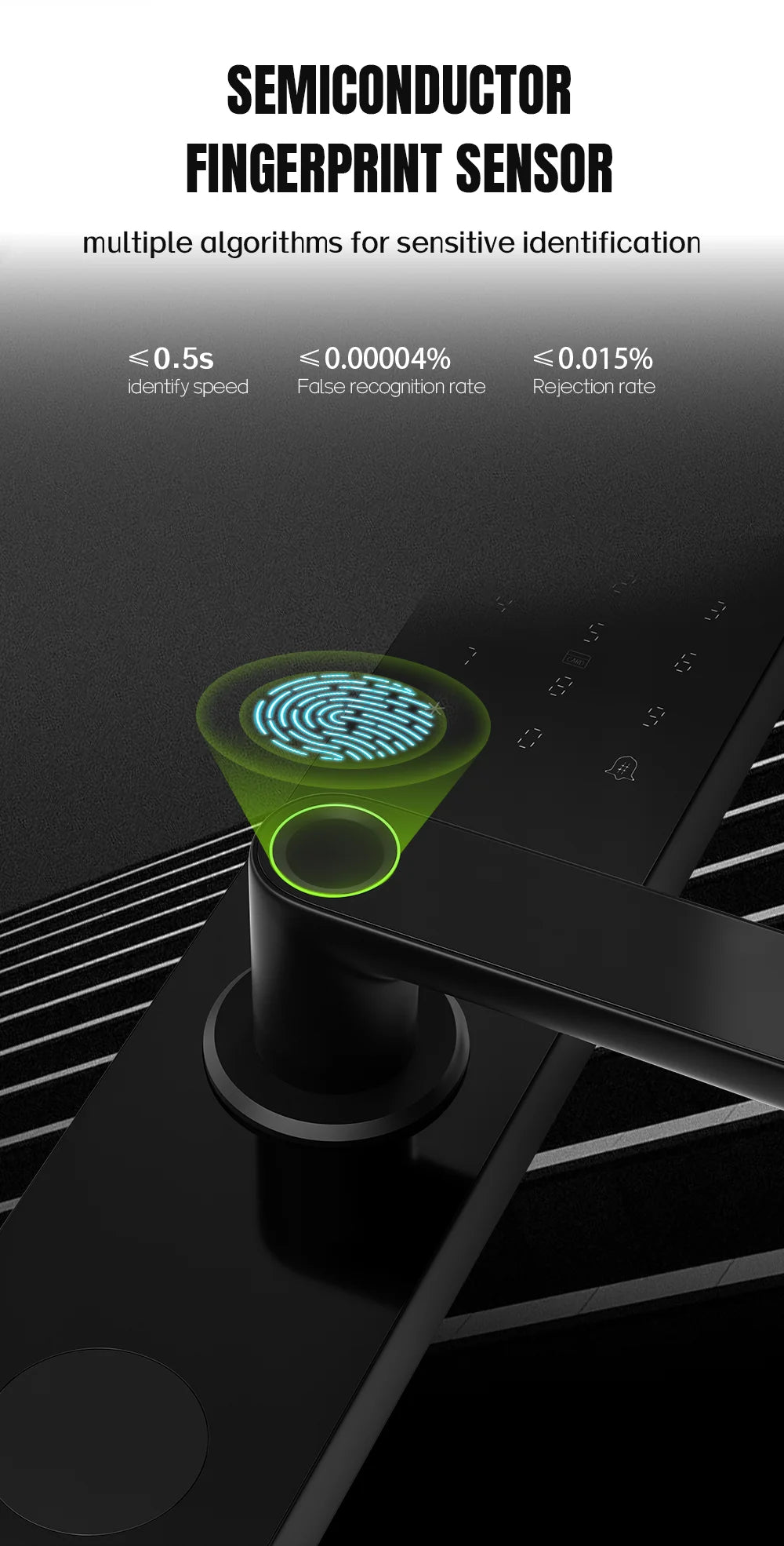 Tuya – serrure de porte intelligente Wifi à empreintes digitales, électronique numérique, carte IC, mot de passe, clé, déverrouillage à distance par application, fonctionne avec Aleax
