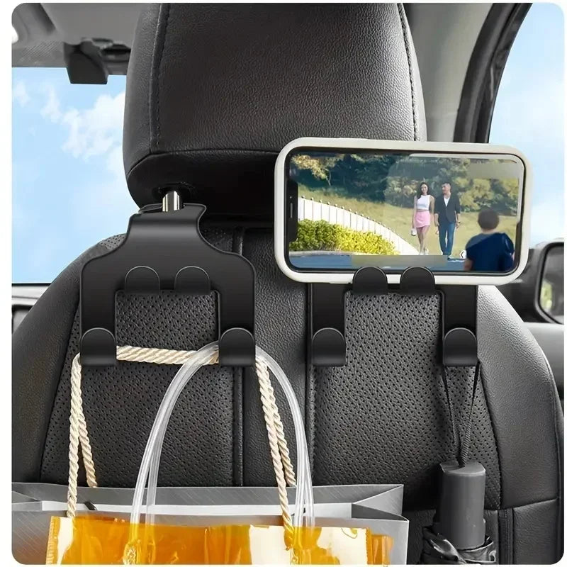Appui-tête de voiture, essentiel pour les voyages sur route, support de voiture 2024, support pour téléphone, appui-tête arrière de voiture, support pour tablette, siège arrière