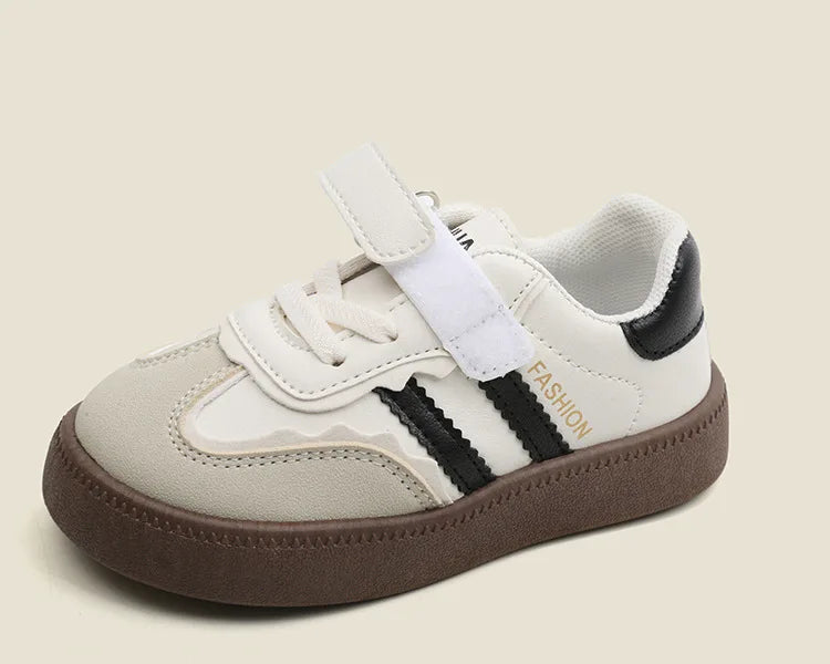 Chaussures de skate décontractées unisexes pour enfants, baskets blanches pour filles, chaussures en toile pour garçons, chaussures de sport pour enfants, nouvelle mode, printemps 2024