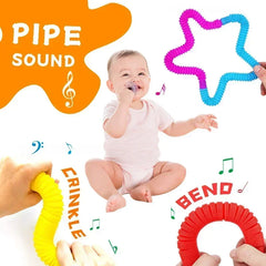 8 16 24 32 pièces Tubes Pop jouets sensoriels UrChoice motricité Fine et apprentissage pour les tout-petits jouets Fidget et cadeaux de fête pour les enfants