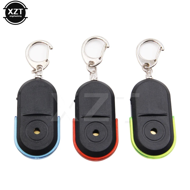 Voiture intelligente Anti-perte alarme portefeuille téléphone clé localisateur porte-clés sifflet son avec lumière LED Mini Anti perte clé détecteur capteur