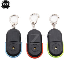 Voiture intelligente Anti-perte alarme portefeuille téléphone clé localisateur porte-clés sifflet son avec lumière LED Mini Anti perte clé détecteur capteur