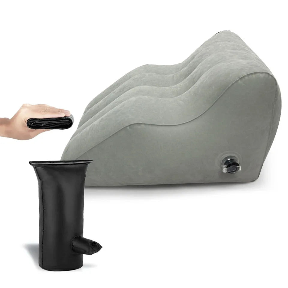 Lit gonflable oreiller de couchage coussin auxiliaire multifonctionnel Position sujet voyage Yoga coussin dossier artefact léger