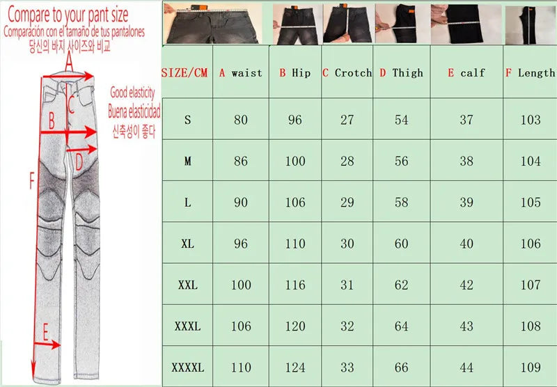 Jean moto pantalons Motocicleta Hombre jean à plumes Version Standard pantalon de conduite en voiture pantalon été équitation