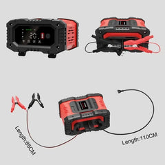 Chargeur de batterie intelligent pour voiture et moto, chargeurs de batterie au lithium, AGM GEL, plomb-acide, veFePO4, 20A, 10A, 12V, 24V