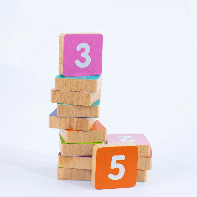 Jouets Montessori en Bois pour Enfant, Jeu d'Intelligence, Nombres des Doigts, Maths, Comptage, ApprentiCumbria Précoce