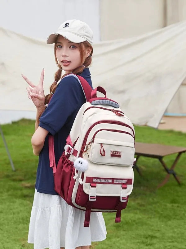 Sacs d'école primaire pour filles de 7 à 12 ans, sac à dos d'école primaire pour adolescents, sac à bandoulière pour livres d'étudiant pour enfants