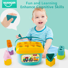 Puzzle jouet pour nourrissons et tout-petits, boîte d'association cognitive de couleur graphique pour éducation précoce