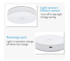Veilleuse LED aste sans fil pour enfants, mini lampe de chevet portable, détecteur de mouvement, bébé