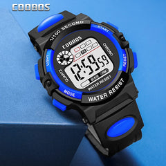 Sport enfants montres mode LED montres numériques pour enfants bracelet en Silicone étanche lumineux filles garçons horloge cadeau reloj niNo