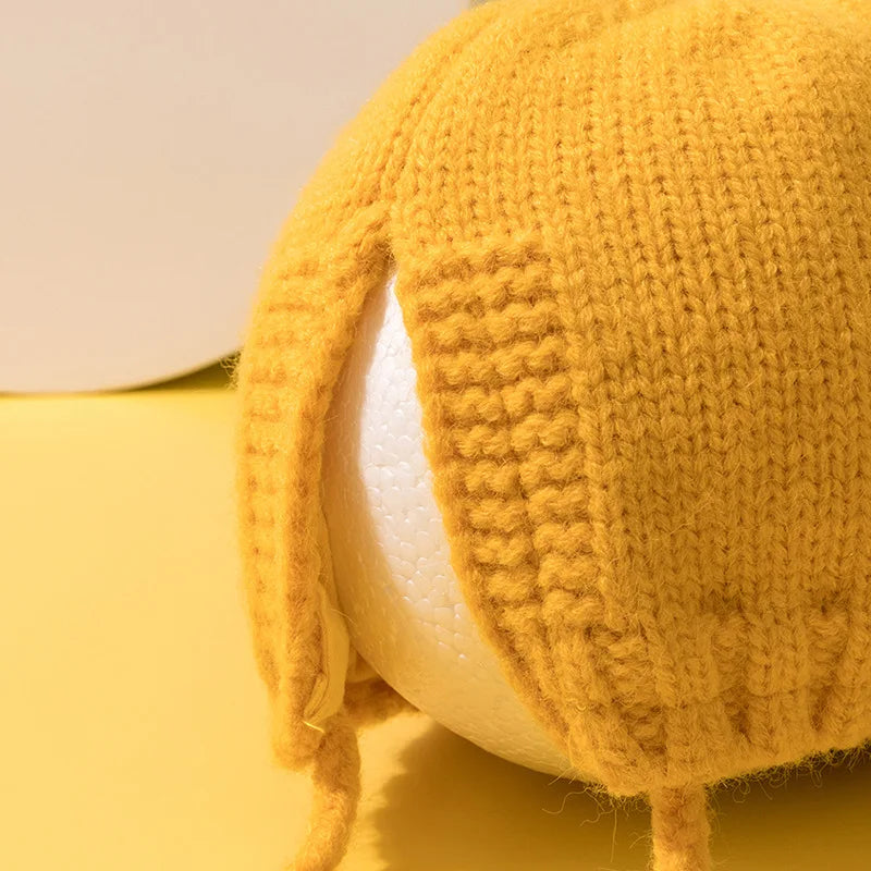Bonnet de protection des oreilles Elk Cartoon pour enfants, bonnet de Noël pour enfants, cache-oreilles chauds pour nouveau-né, joli cadeau pour bébé, hiver