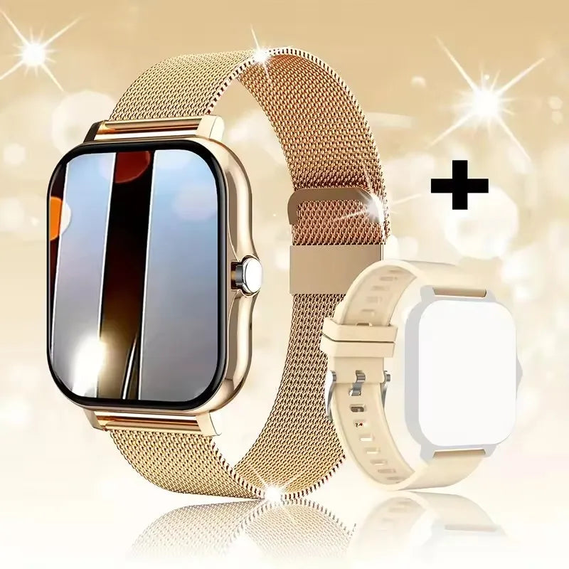 Nouvelle montre intelligente 2.01 pouces HD affichage réponse faire appel Message vue Modes sportifs smartwatch bricolage cadran prévisions météorologiques hommes femmes