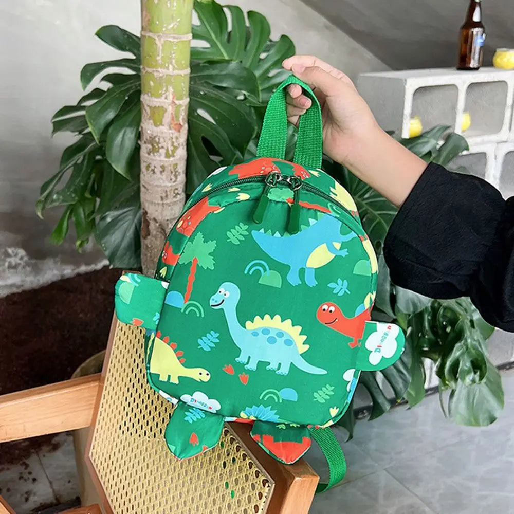 Sac à dos en nylon de dinosaure de dessin animé animal de maternelle, cartable pour enfants, petits sacs Kawaii d'école pour garçons et filles