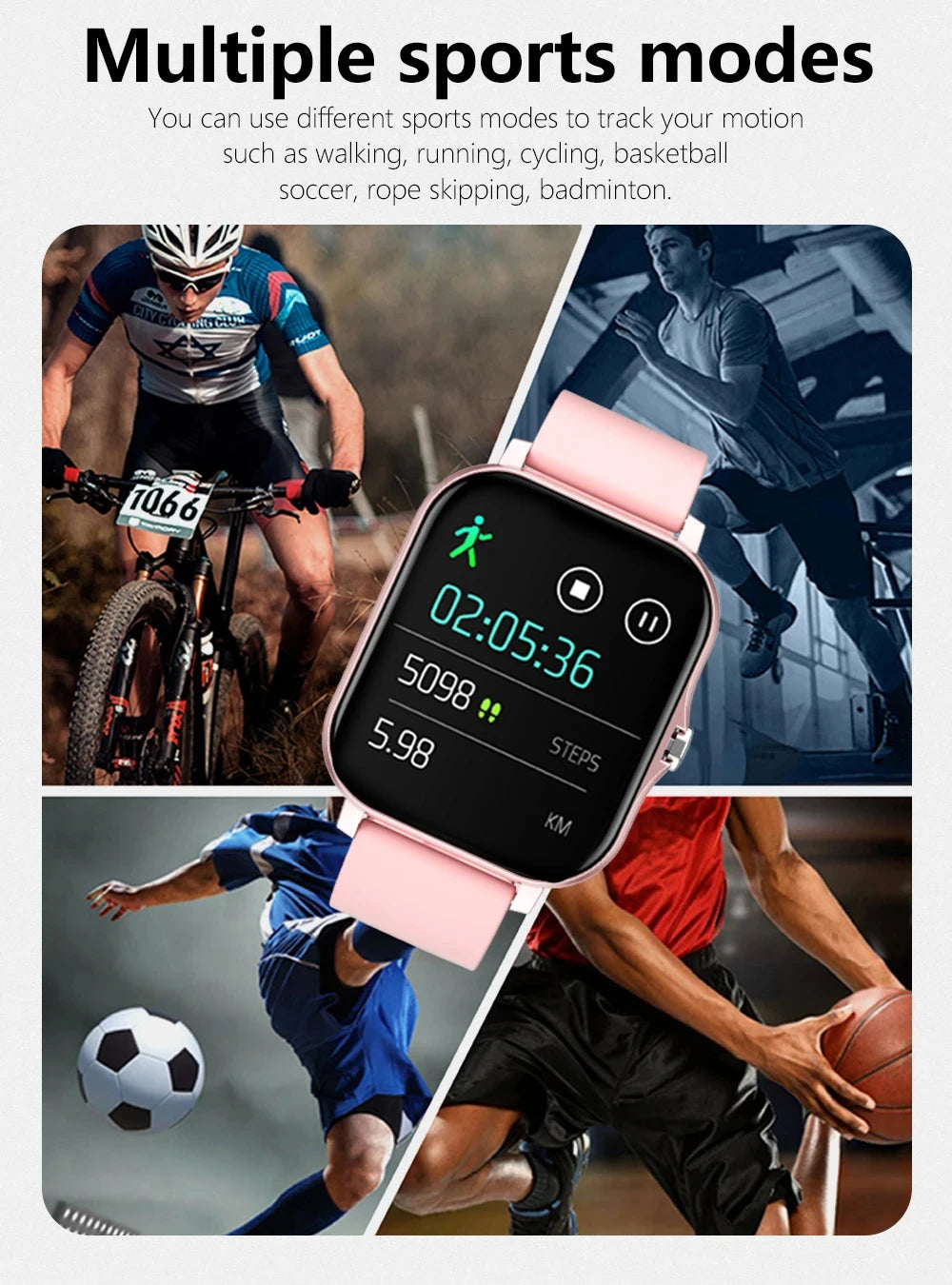 2025New mise à niveau montre intelligente pour hommes femmes 1.83 pouces écran tactile complet BT appel sport surveillance montre intelligente pour téléphone Android et IOS
