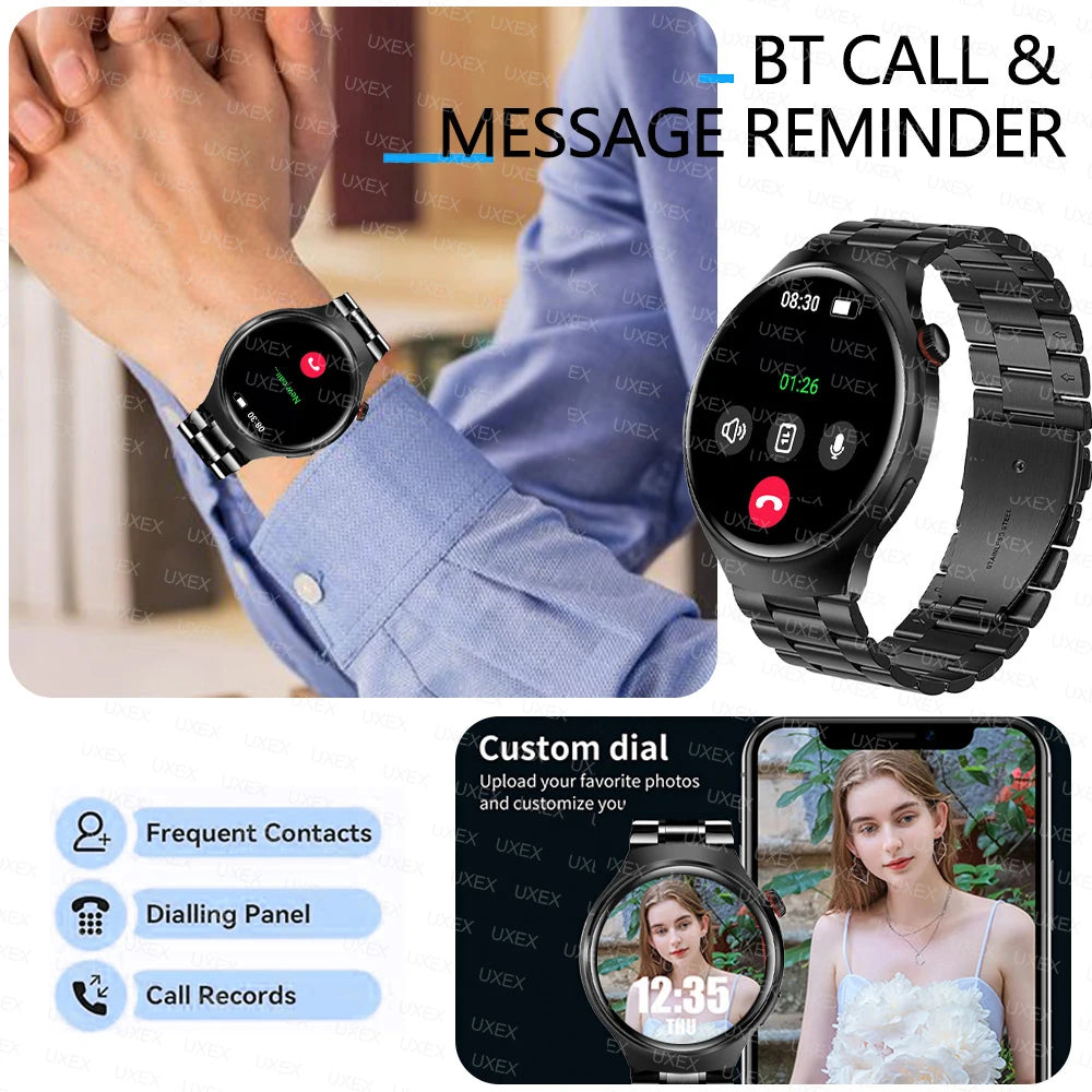 2025 montre Smartwatch Wemon 1.52 "HD Bluetooth appel offres aujourd'hui cadeau pour hommes suivi de santé montres Smart Hombre affaires nouveau