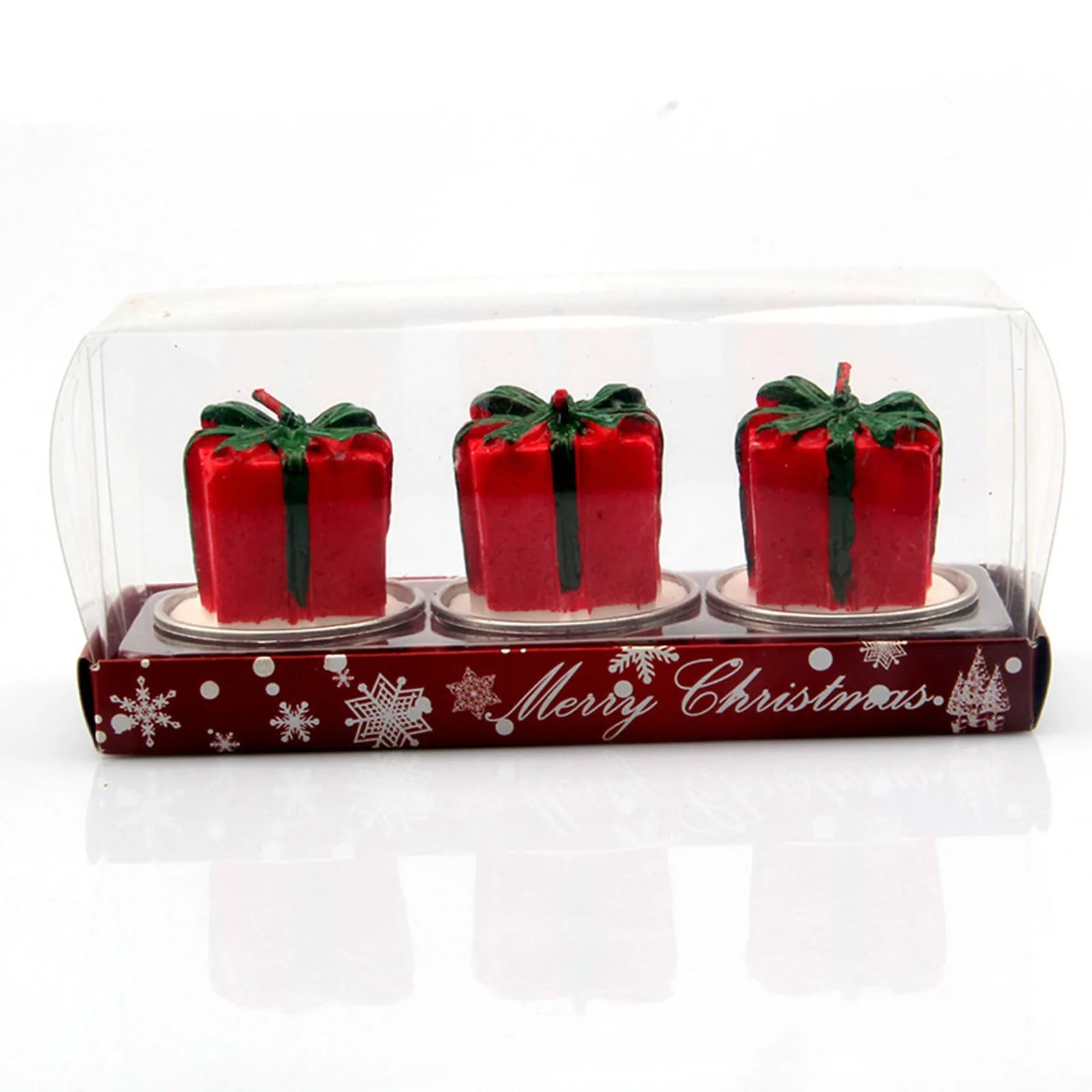 Bougie parfumée pour arbre de noël, faite à la main, père noël, bougies mignonnes en cire de soja, bonhomme de neige, bougies de mariage, décoration de la maison, cadeaux de fête de noël