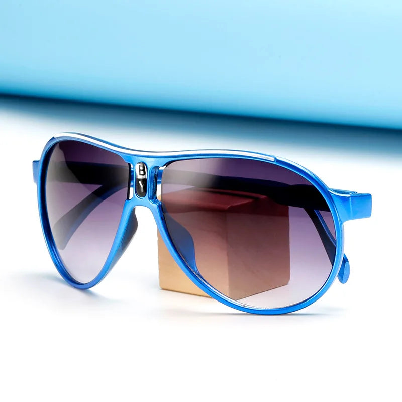 Lunettes de soleil pour enfants, monture colorée, pour filles et garçons, à la mode, UV400