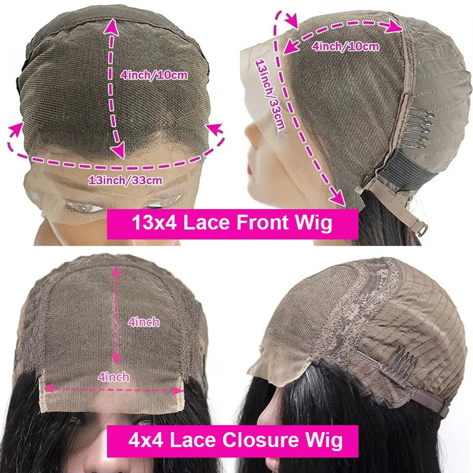 100% cheveux humains lâche vague profonde courte Bob perruques cheveux humains 13x4 Transparent dentelle avant perruque 16 pouces 200 densité perruque vietnamienne
