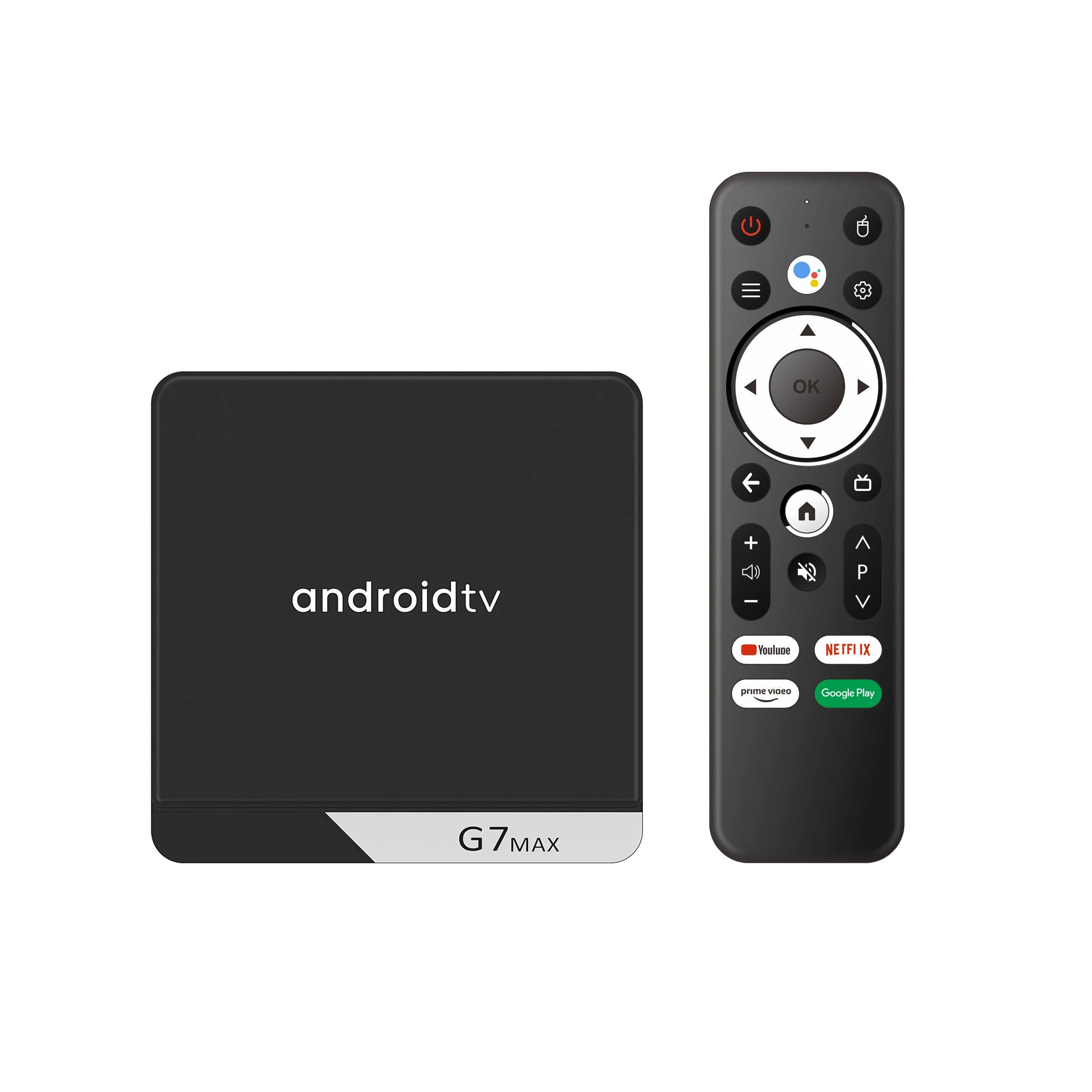 G7 Max Smart TV Box Android 11 S905X4 4GB 64GB 1000M AV1 4K HD 2.4GHz/5GHz double Wifi USB3.0 décodeur lecteur multimédia 4GB 32GB