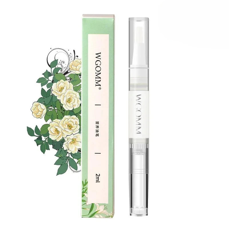 Stylo à huile pour cuticules et ongles, Gel, traitements pour ongles, beauté, santé, bord, huile nutritionnelle végétale pour manucure, outils de soins des doigts