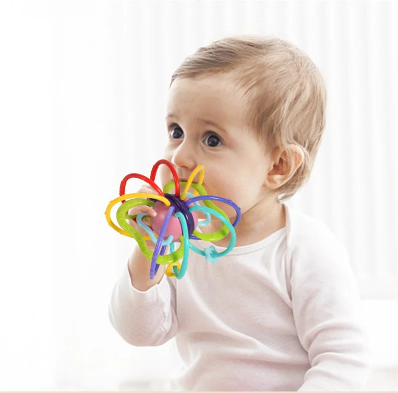 Hochet de développement précoce pour bébés de 0 à 12 mois, jouets de dentition pour nouveau-nés, jeux pour bébés, jouets, hochet de dentition