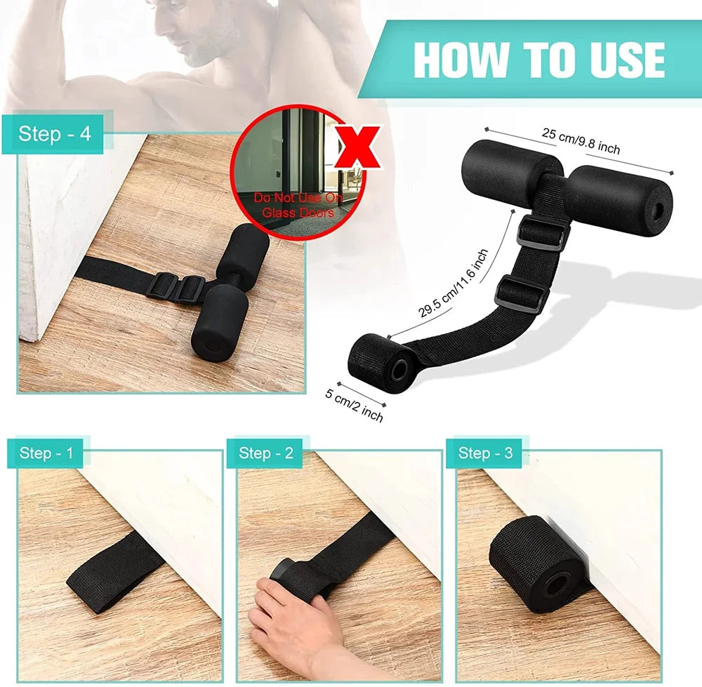 Sangle de boucles de ischio-jambiers, entraînement nordique à domicile pour équipement, boucles de ischio-jambiers, Squats espagnols, entraînement Ab, boucles nordiques, Machine assise, musculation