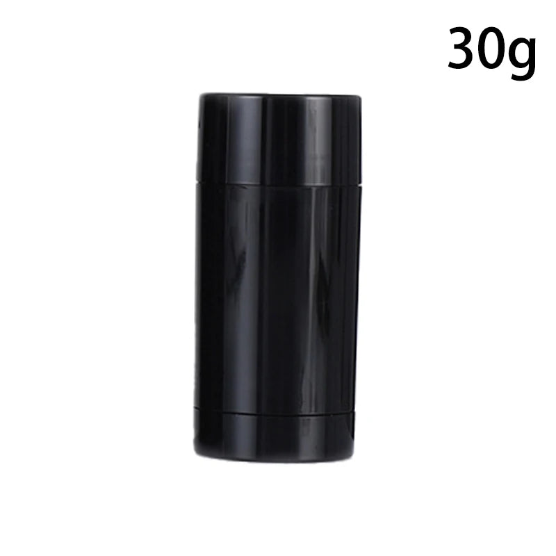 Tube déodorant rond torsadé fait à la main, 15/30/50/75g, remplissage du fond, bâton de Blush vide, bâton de remplissage, conteneur déodorant de voyage