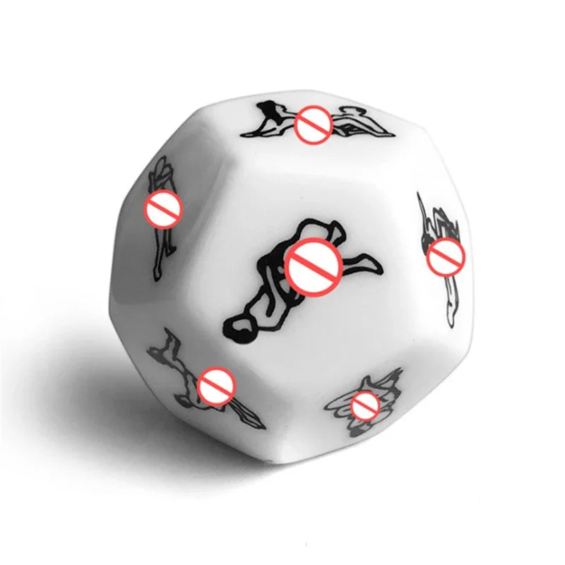 Jouets sexuels pour Couples femmes jeu pour adultes dés sexuels drôles 6/12 côtés Romance amour Humor jeu érotique merde dés barre cadeau de noël