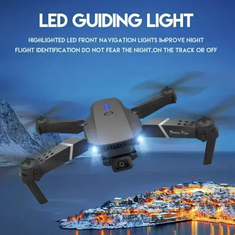 Elite E88 2024 RC Drone – 4K Ultra HD Camera | Foldable and Portable | Altitude Hold | Perfect Gift for Adults and Children