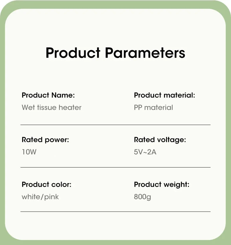 Chauffe-lingettes humides pour bébé, avec affichage LED, distributeur de serviettes humides, Portable, USB, chauffe-lingettes pour bébé, boîte chauffante pour serviettes, maison/voiture