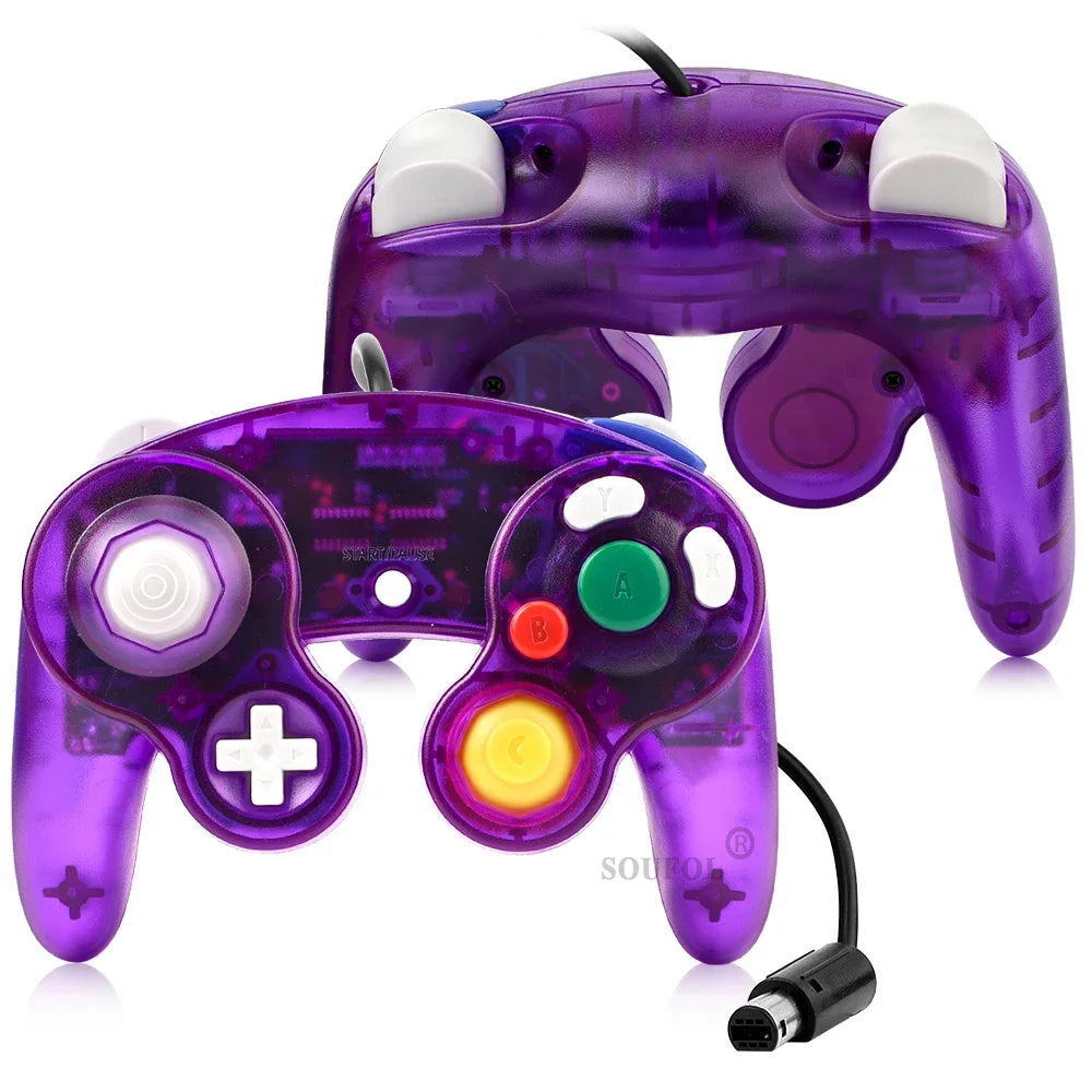 Joystick portatif filaire pour contrôleur NGC, pour nintendo pour manettes Gamecube, accessoires de jeu, livraison directe