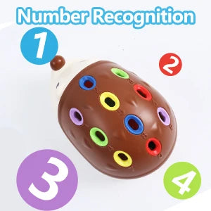 Jouets sensoriels hérisson pour tout-petits, jouets à motricité Fine Montessori, jouets éducatifs de voyage sensoriels pour bébés âgés de 1 2 3 4 ans