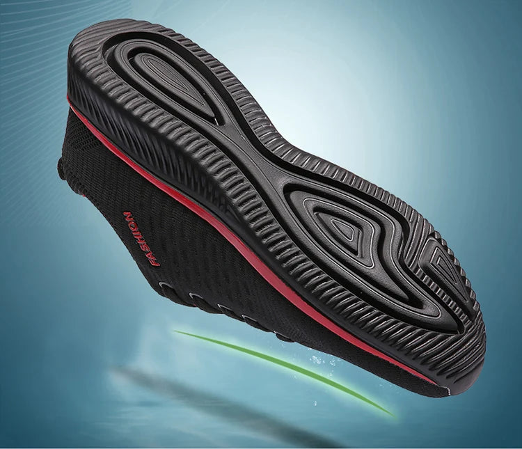Men's Lightweight Running Shoes, Classic Mesh Walking Shoes, Breathable Casual Shoes, Men's Fashion Moccasin Sneakers