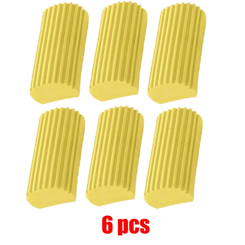 Éponges de nettoyage de la poussière, plumeau de nettoyage humide, pour la maison et la voiture, stores de cuisine, miroirs, fenêtres, garde-corps en verre, outil de nettoyage