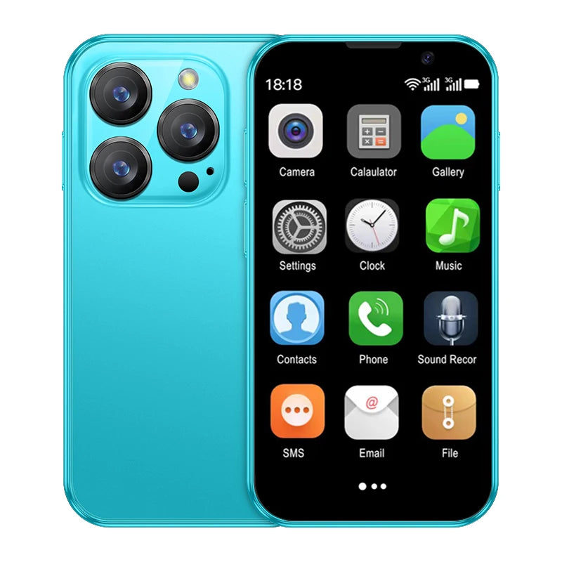 SERVO-Mini Smartphone 16SE, 16 Go, Android 9.0, Wifi, Touristes, EpiStandby Play, PR3 G, WCDMA, Petit Téléphone Portable Intelligent de 3.0 Pouces, Nouvelle Version
