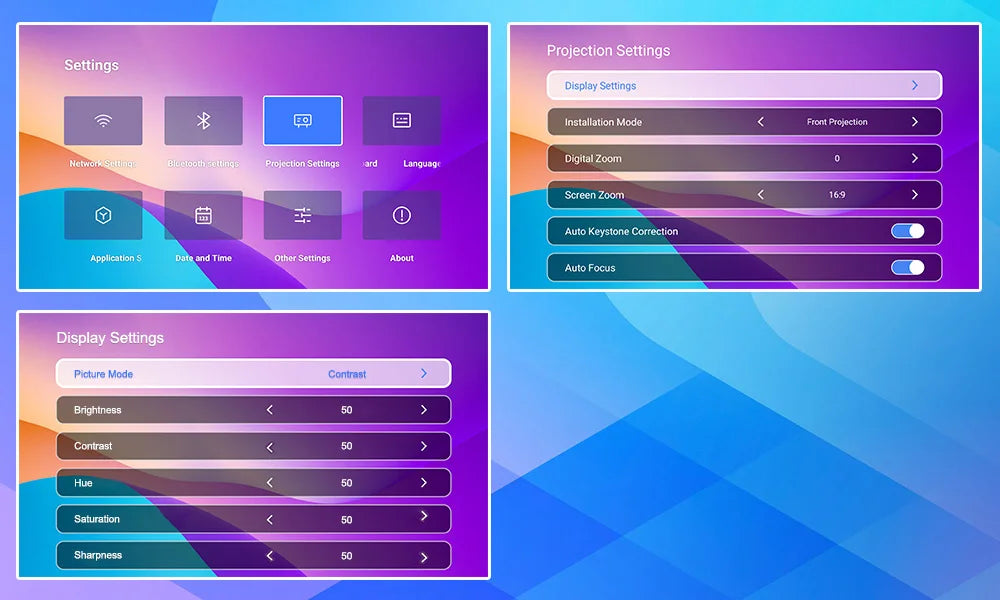 PROGAGA PG370 1080P projecteur Full HD pour film WiFi Android projecteur 4K PG370 Smart TV Home cinéma Mini projecteur vidéo Portable vidéoprojecteur videoprojecteur 4k projecteur projecteur vidéo retroprojecteur 4k