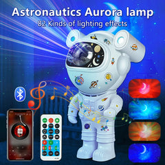 Projecteur d'étoiles pour enfants, veilleuse avec télécommande, conception réglable à 360 °, astronaute, nébuleuse, galaxie, éclairage pour enfants