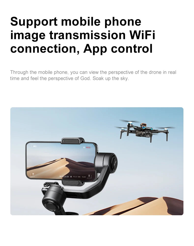 Nouveau Drone D13 4K professionnel trois caméras HD avec grand écran 5G WIFI FPV Dron flux optique sans brosse vol stationnaire pliable quadrirotor