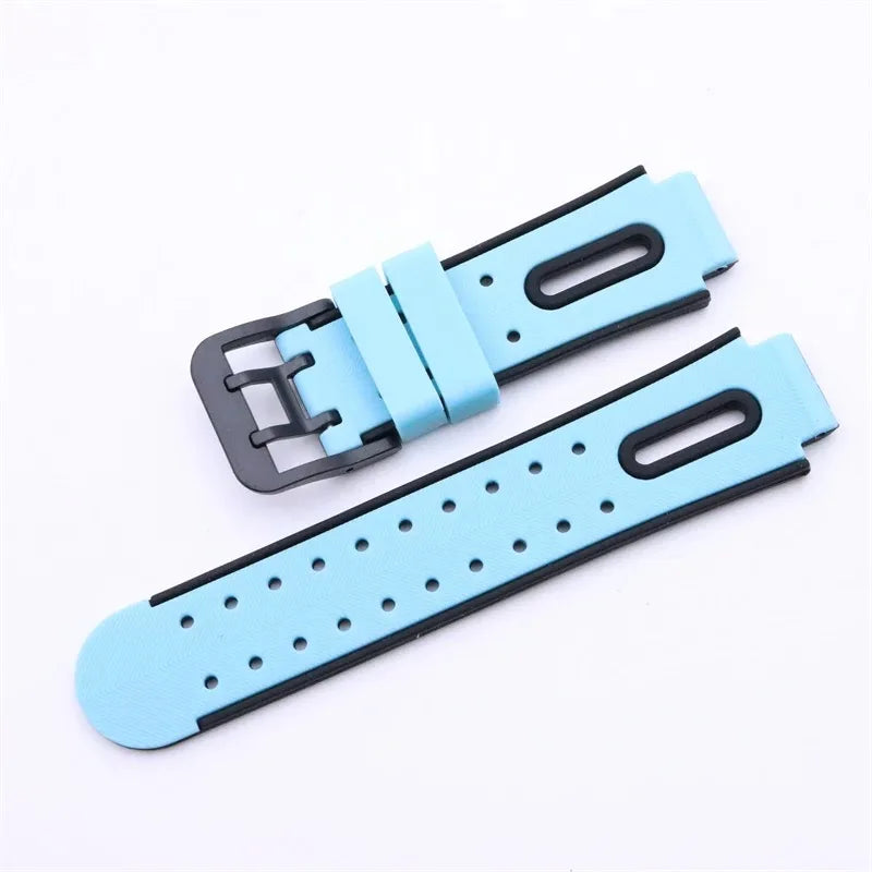 15mm enfants bracelet de montre Smartwatch enfants bracelet en Silicone bracelet de montre étanche bracelet Flexible universel réglable montre ceinture