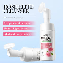 SAODER Fruits nettoyant pour le visage mousse de lavage du visage Massage nettoyage Mossee hydratant produits de soins de la peau du visage