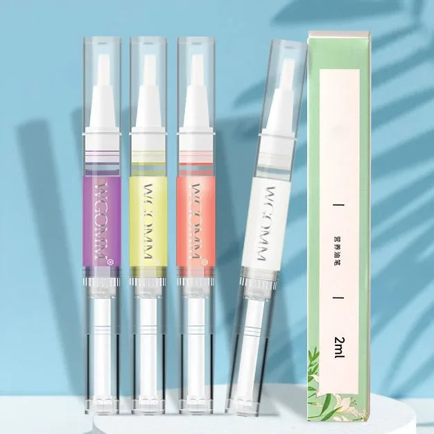 Stylo à huile pour cuticules et ongles, Gel, traitements pour ongles, beauté, santé, bord, huile nutritionnelle végétale pour manucure, outils de soins des doigts
