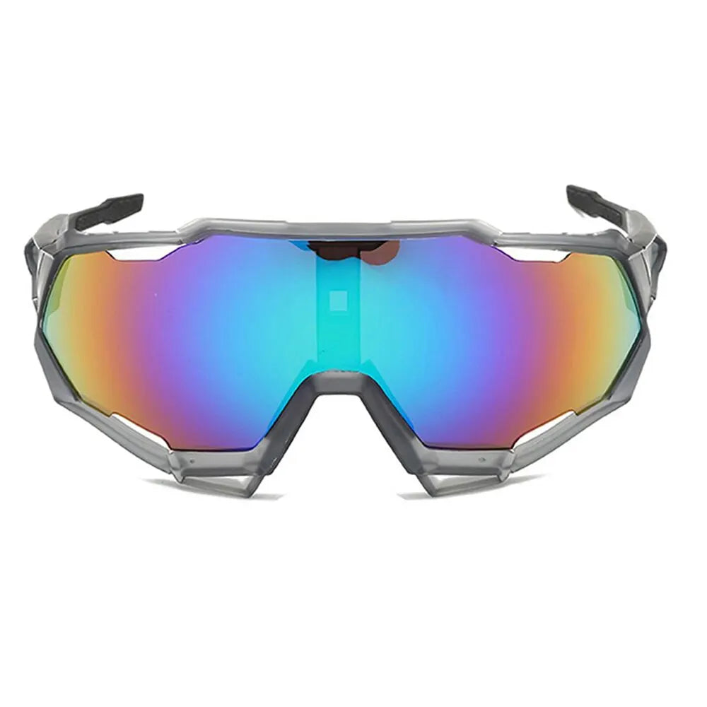 Lunettes de soleil de cyclisme en plein air pour hommes et femmes, lunettes de protection UV400, lunettes de sport coupe-vent, équitation, pêche, course, randonnée