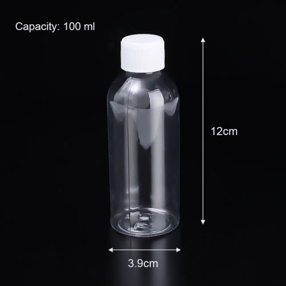 AfricSeal HI-Bouteille d'emballage réutilisable en plastique, plusieurs échantillons de cosmétiques, shampoing, poudre liquide, 10 ml, 20 ml, 30 ml, 50 ml, 80 ml, 100ml