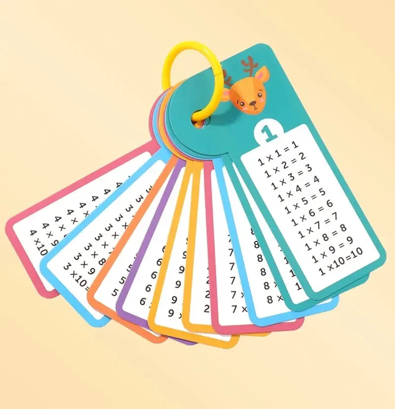 Jouets éducatifs en bois Montessori pour enfants, jouets mathématiques pour bébés, Table de Multiplication 99, outils pédagogiques d'arithmétique, cadeaux pour enfants
