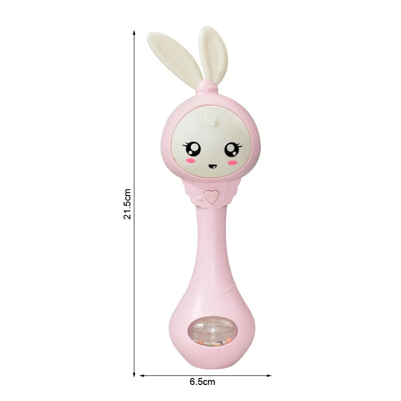 Anneau de dentition musical pour bébé de 0 à 12 ans, jouet éducatif, lit Mobile, cloche, poussette pour nouveau-né, berceau, sucette pour bébé, larme