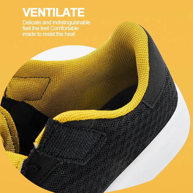 Baskets légères à semelles souples pour enfants, chaussures de sport, de course, de marche, de Tennis, en maille, pour garçons et filles