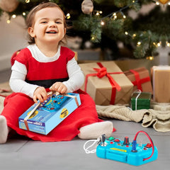 Planche occupée, interrupteur de lumières Led, jouets sensoriels Montessori, Puzzle électrique Portable, jouet éducatif précoce, cadeau pour enfants en bas âge