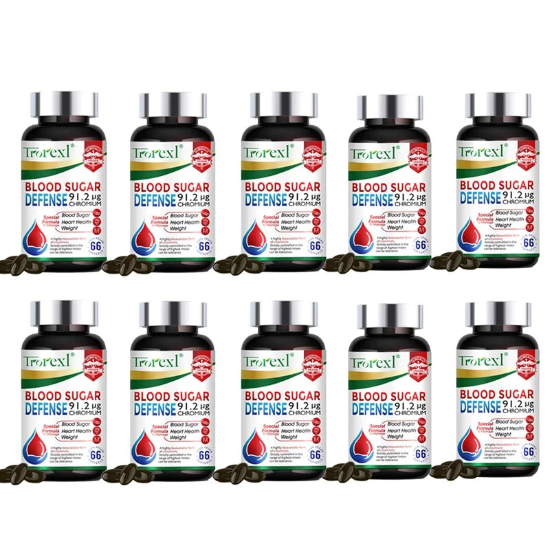 Capsule de diabète de glycémie pour la santé cardiovasculaire, le métabolisme du glucose, l'entretien des concentrations normales de la glycémie