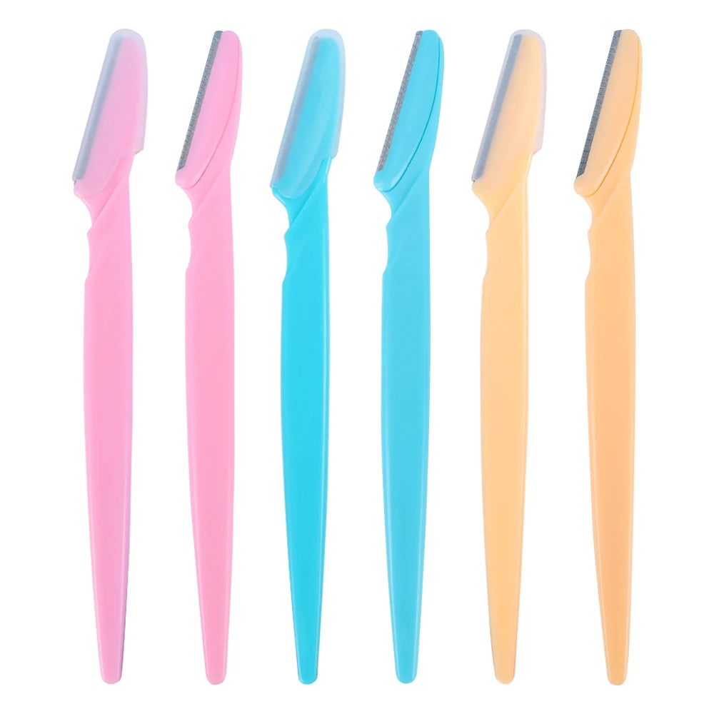 Lame de tondeuse à sourcils pour femmes, rasoir de sécurité pour le visage, couteau façonnant les sourcils, épilation Portable, coupe-épilation, grattoir de maquillage