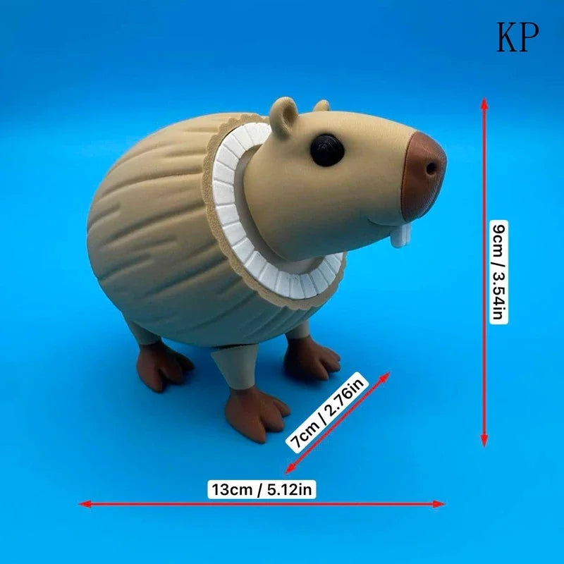 Figurines d'animaux cerveau italien Ai Tralalero Tralala, décor de bureau, ornements à collectionner, modèles d'animaux magiques